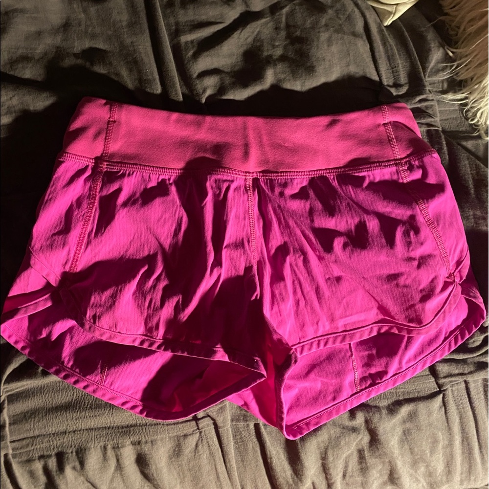 Bright pink ivivva shorts